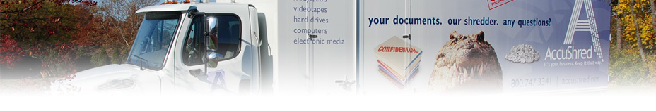 AccuShred has green, secure, technology to confidentially destroy sensitive information. Recycle Computers with AccuShred, based in Toledo, Ohio